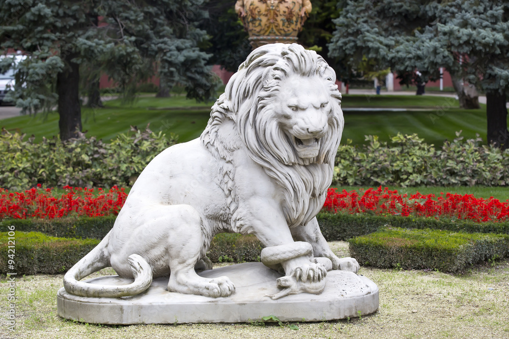 ISTANBUL, TURKEY - 13 OCTOBER 2015: Design elements of the Dolmabahce Palace in Istanbul