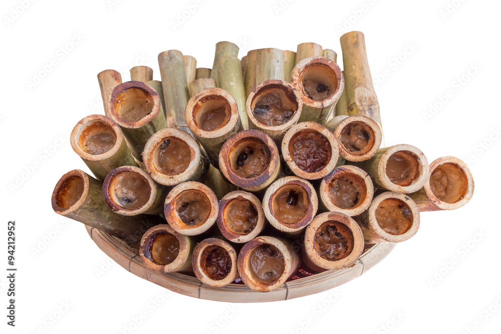 thai tradition bamboo basket and rice in bamboo is khoalam thai tradition bamboo basket and rice in bamboo is khoalam