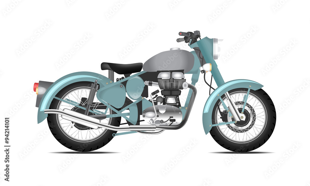 Obraz premium Motorbyke retro style