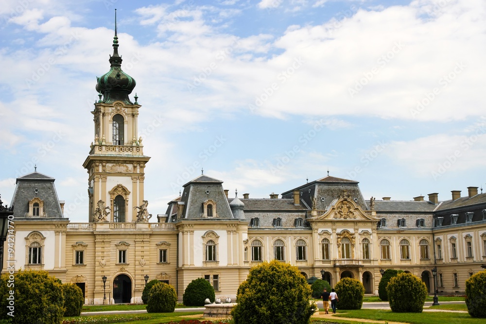 Famous castle in Keszthely