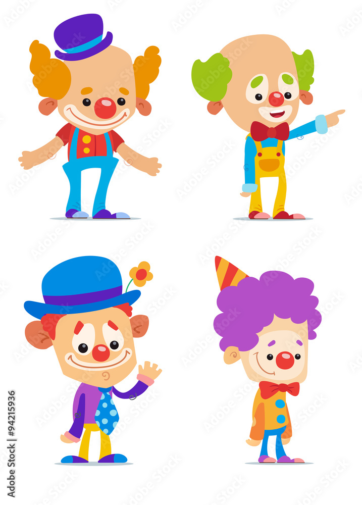 Cartoon Clowns Cartoon Clowns
