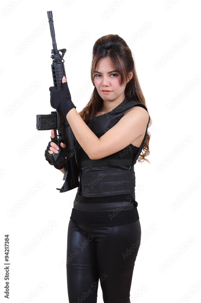 woman in black woman in black