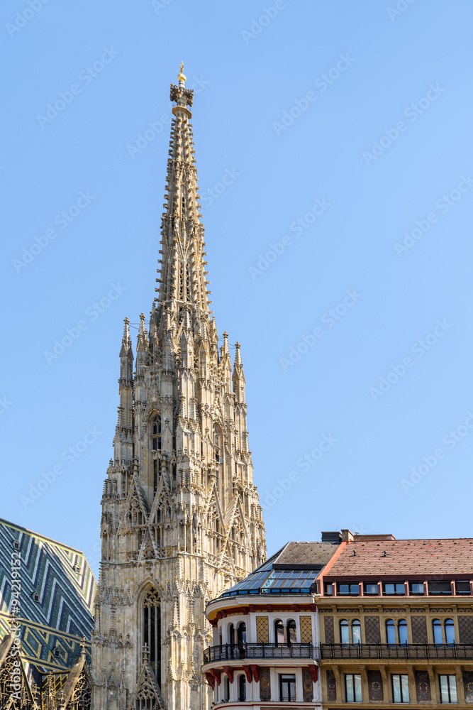 Saint Stephen's Cathedral (Stephansdom) Of Vienna Built In 1147