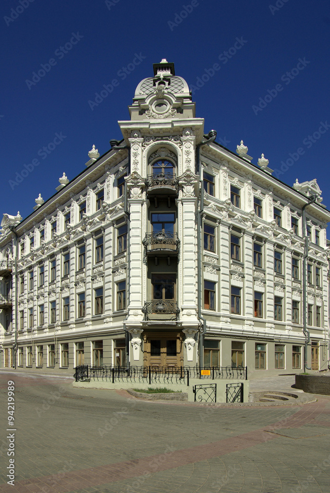 Fototapeta premium The streets of the old town Kazan