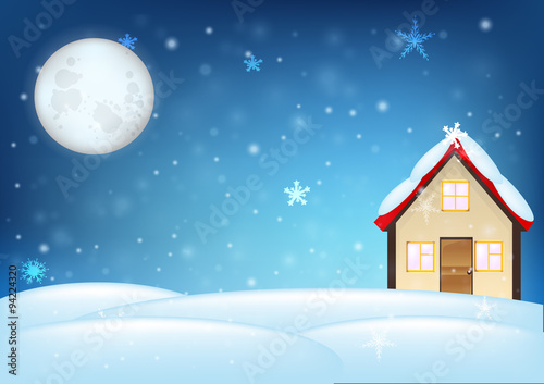 winter. New Year.eps 10