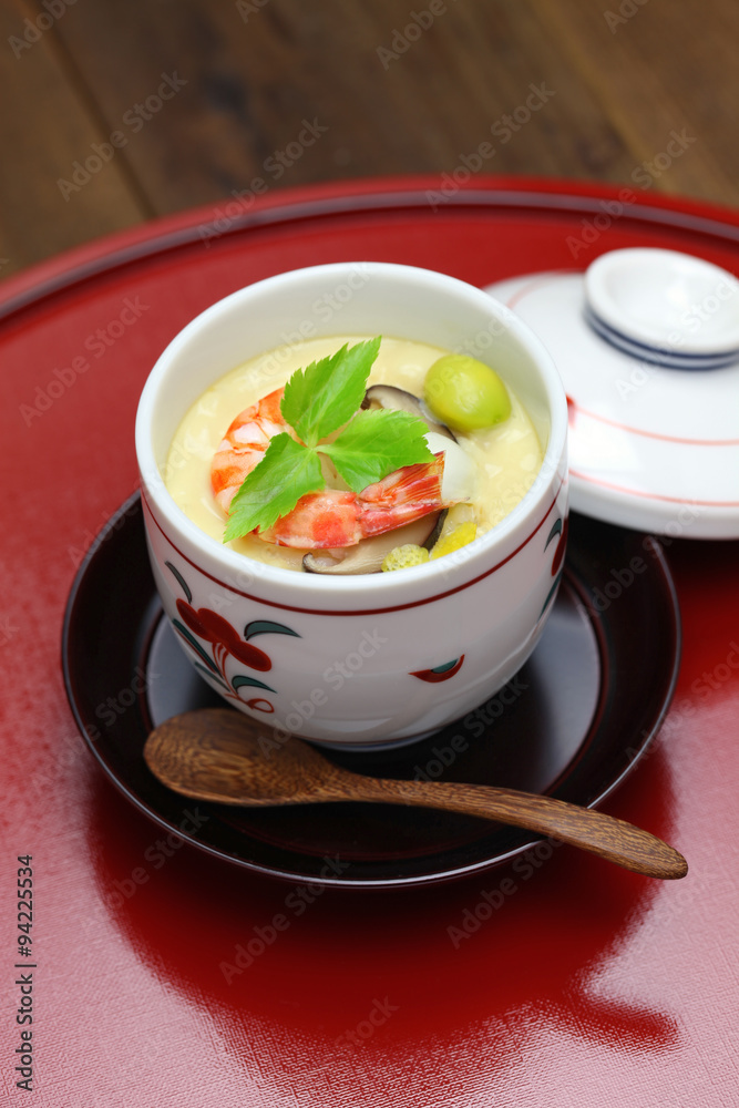 chawanmushi, steamed egg custard, japanese food
chawanmushi, steamed egg custard, japanese food