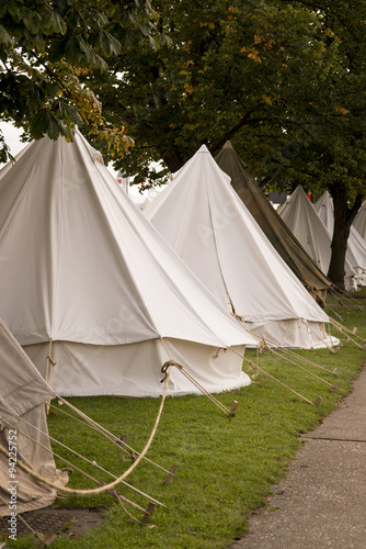 Army Canvas Tent © photographyfirm