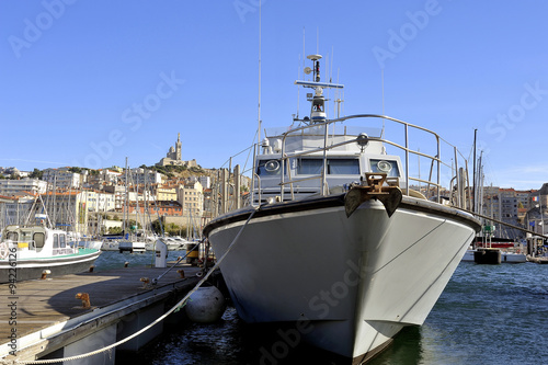 French customs boat © Gilles Paire