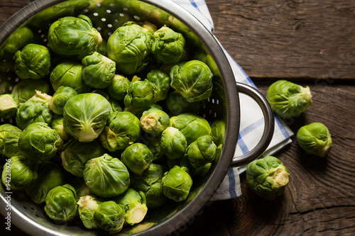 Bilde på lerret Fresh brussels sprouts