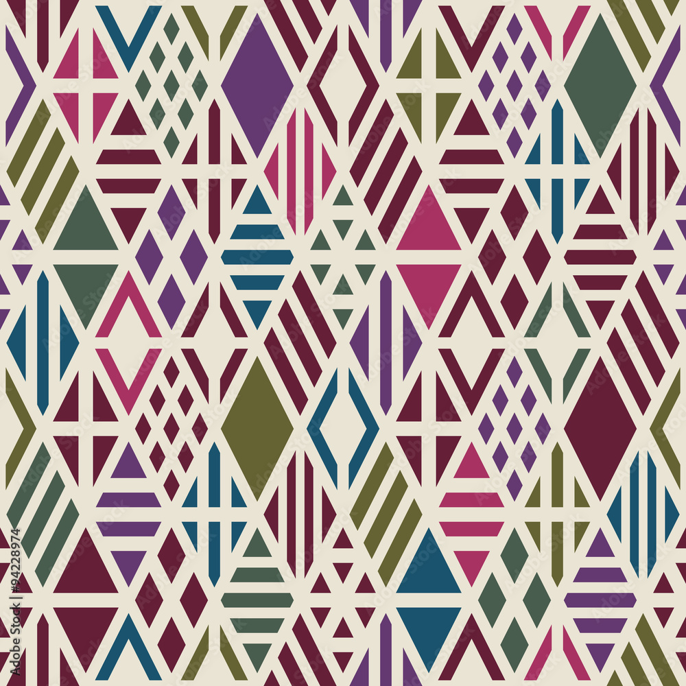 Obraz premium Geometric seamless pattern.