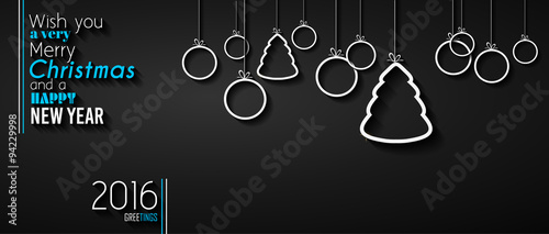 2016 Happy New Year Background for your Flyers