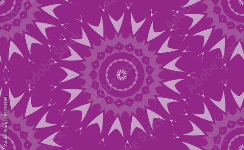 A seamless background of circular patterns. Seamless patterns from shapes color. A star-shaped pattern.