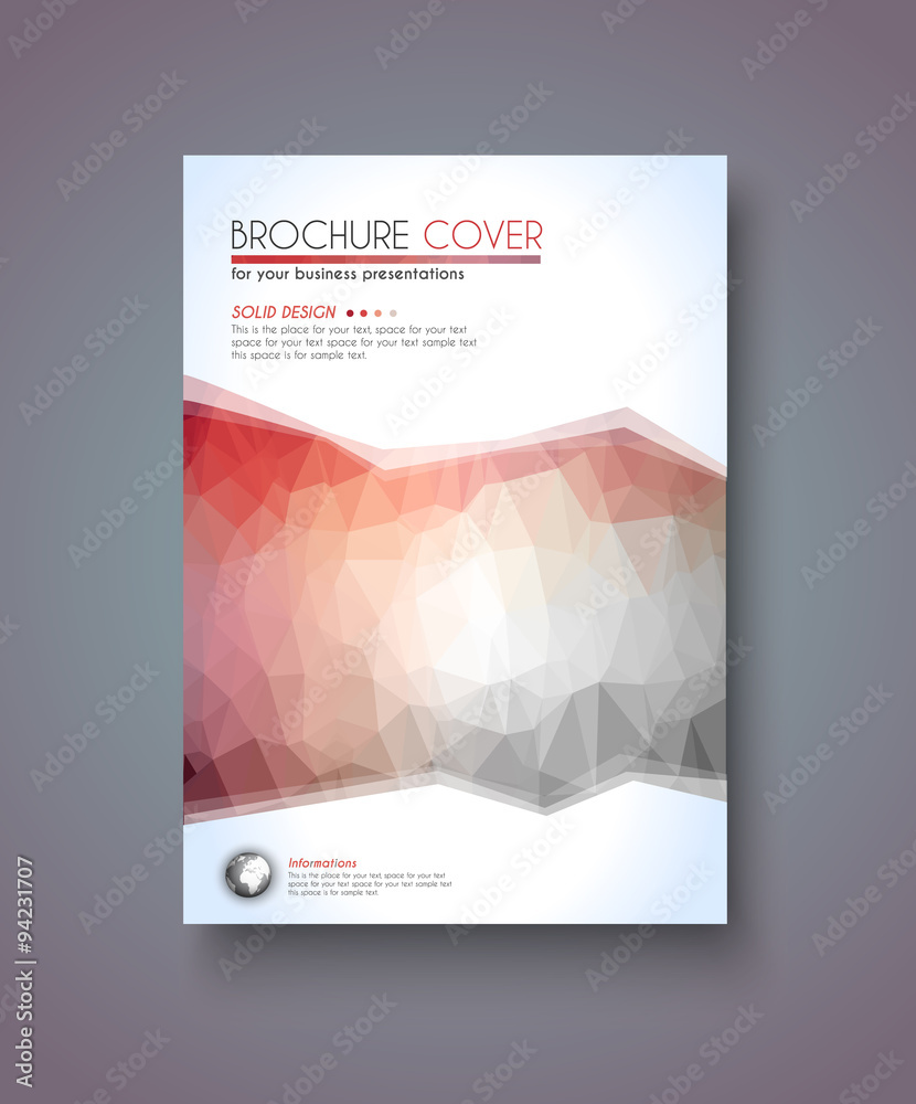 Brochure template, Flyer Design and Depliant Cover Brochure template, Flyer Design and Depliant Cover
