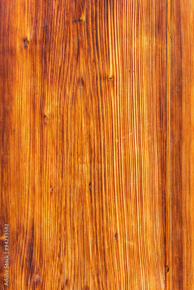 Naklejka premium Old wooden plank surface background