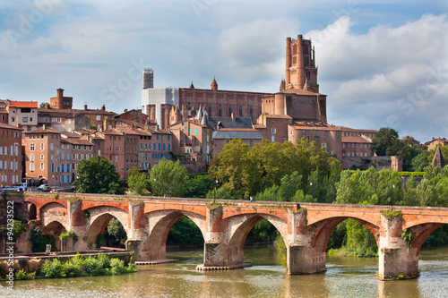 View of the Albi, France