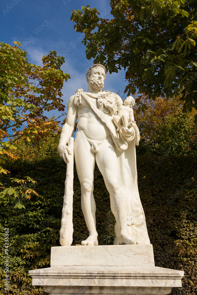 the sculpture of Versailles castle. the sculpture of Versailles castle.
