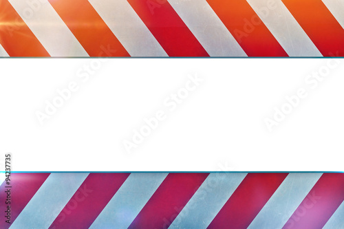 blue and red stripes pattern in front of white background