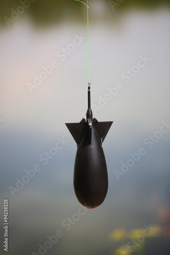 Fishing plummet rocket photo