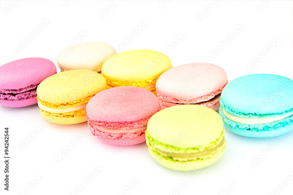 Sweet and Colourful French Macaroons