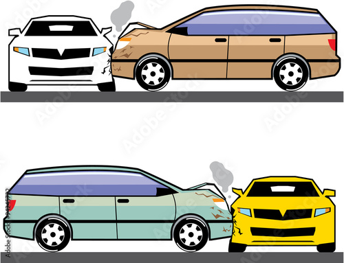 Side car crash vector