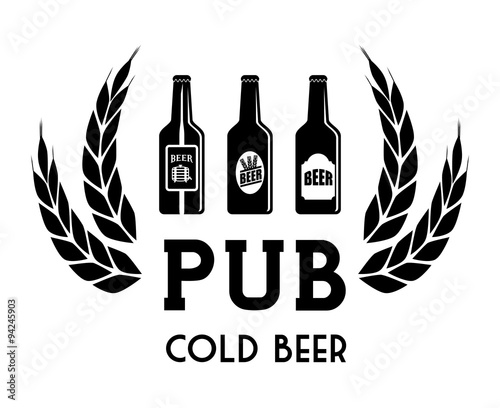 Pub beer and alcohol 