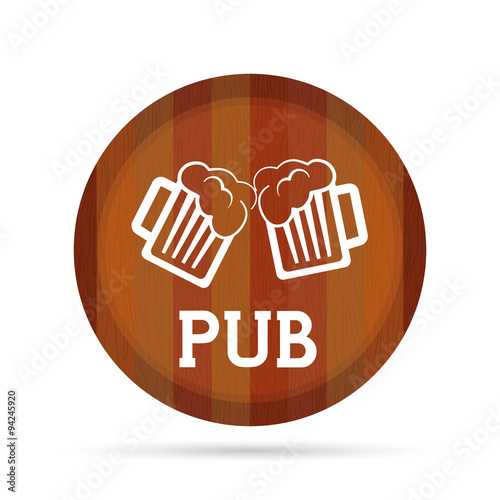 Pub beer and alcohol 