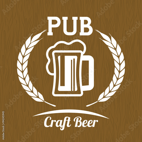 Pub beer and alcohol 