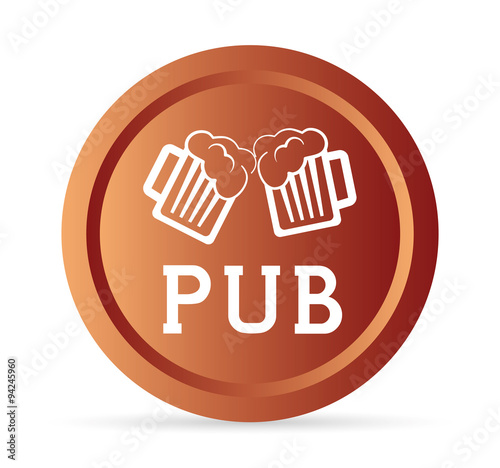 Pub beer and alcohol 