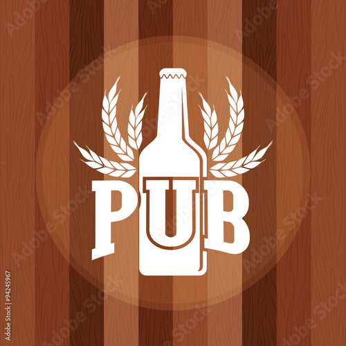Pub beer and alcohol 