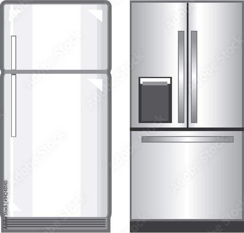 Refrigerators Vectors