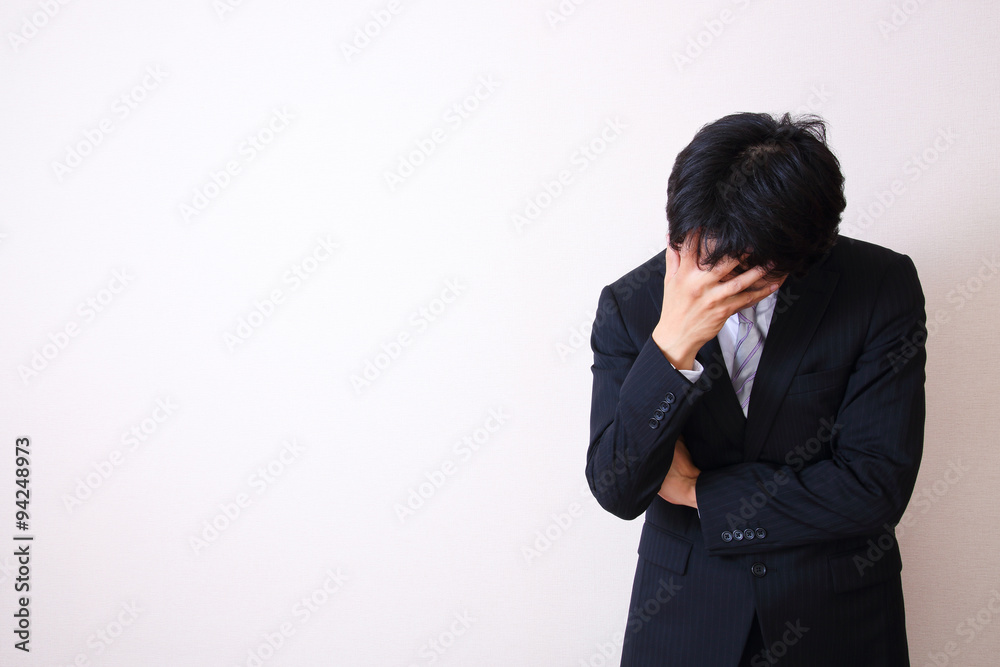 young asian businessman on white background young asian businessman on white background