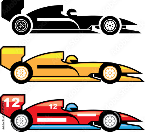 racing car vector