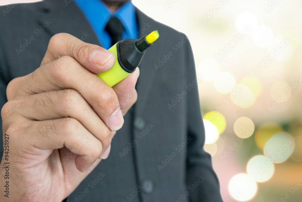 Fototapeta premium Words of business plan for success.