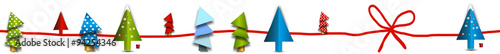 Weihnachtsbaum Christbaum Baum Weihnachten Banner Bunt