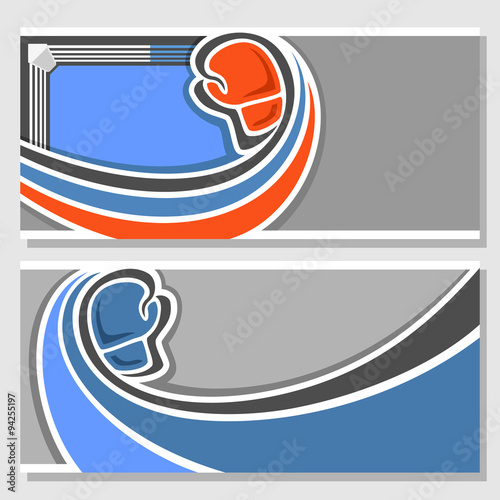 Background images for text on the theme of boxing