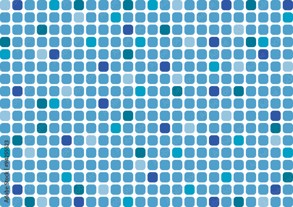 background in the form of a mosaic in blue colors