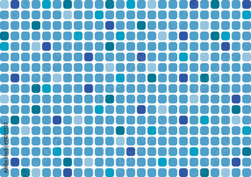 background in the form of a mosaic in blue colors
