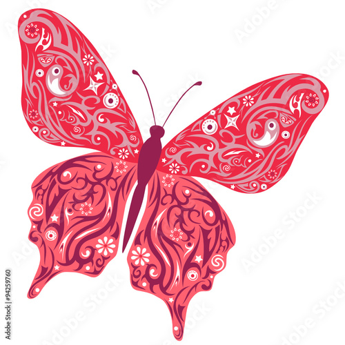 The butterfly flies, a pattern on wings, the animal with drawing, an illustration of a moth, mol with design, wildlife,