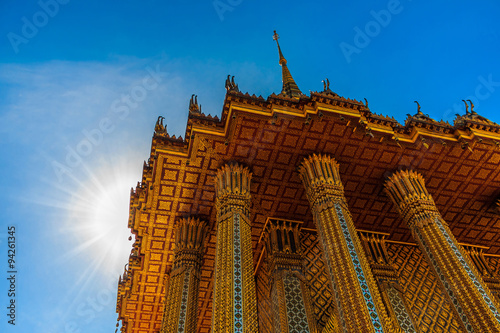 wat phra phutthabat the famous ancient buddhist temple located i photo