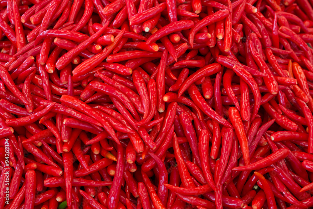 Fototapeta premium A lot of paprika, Pattern.