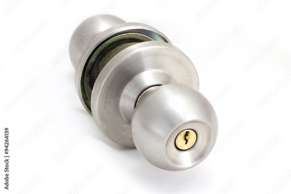 Knobs for doors on white background. Knobs for doors on white background.