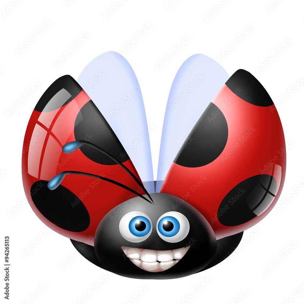 Naklejka premium coccinella