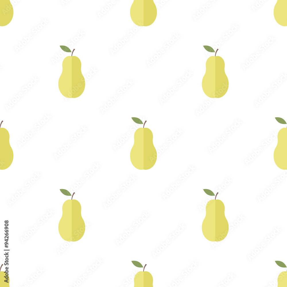 Seamless pattern with pears Seamless pattern with pears