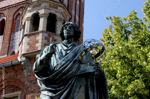  Monument of Copernicus in Torun photo