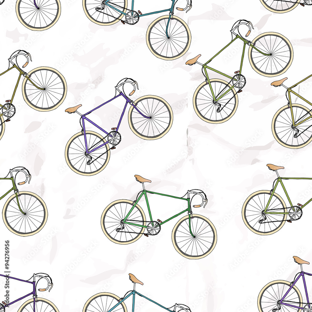 Obraz premium Ride your bike picture. 