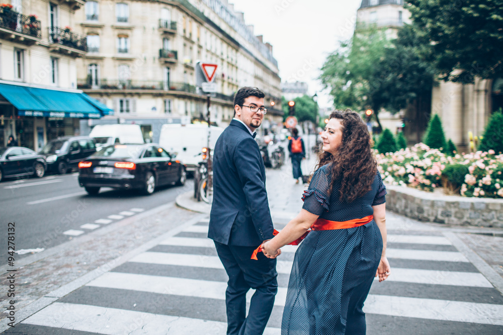 man and woman in Paris man and woman in Paris