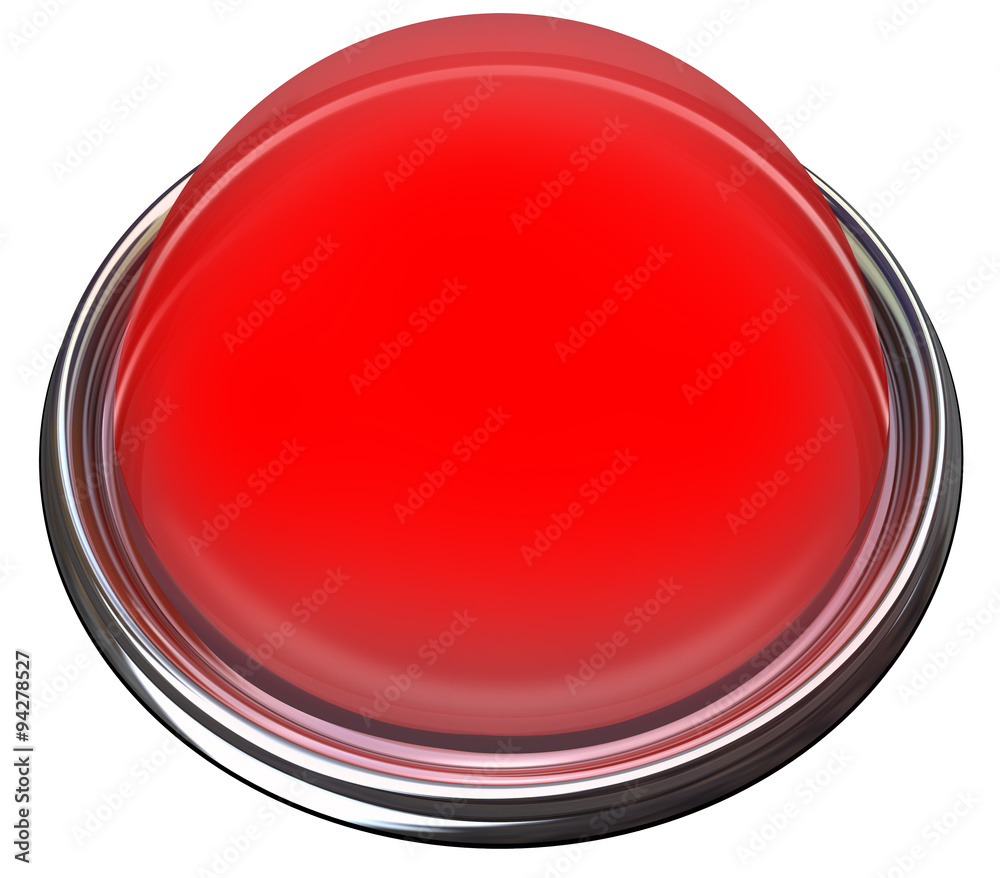 Red Round Button Light Catch Attention Advertise Message Alert Red Round Button Light Catch Attention Advertise Message Alert