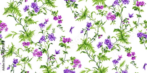 Echo Floral Seamless Pattern