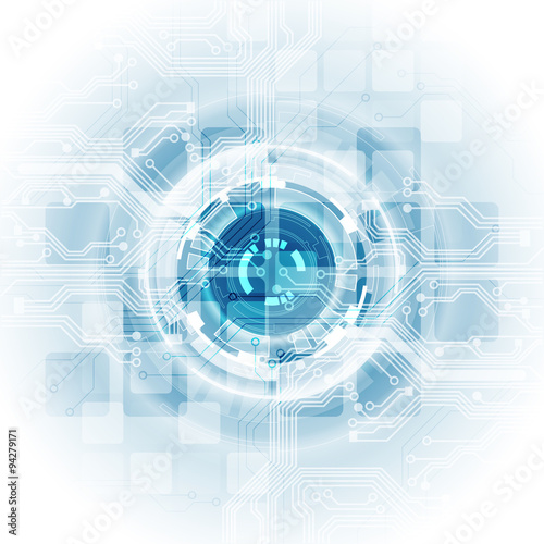 abstract vector engineering technology background, illustration