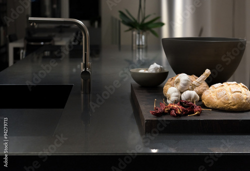 Black Granite Kitchen